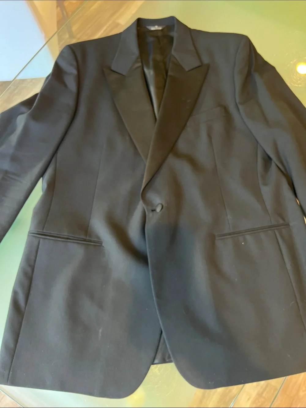 Lanvin Black Satin-Lined Blazer